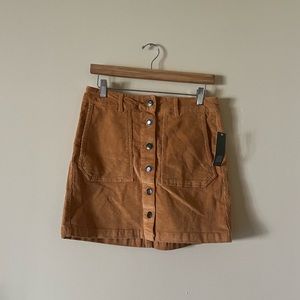 Wild Fable Corduroy Mini Skirt Size 10 NWT